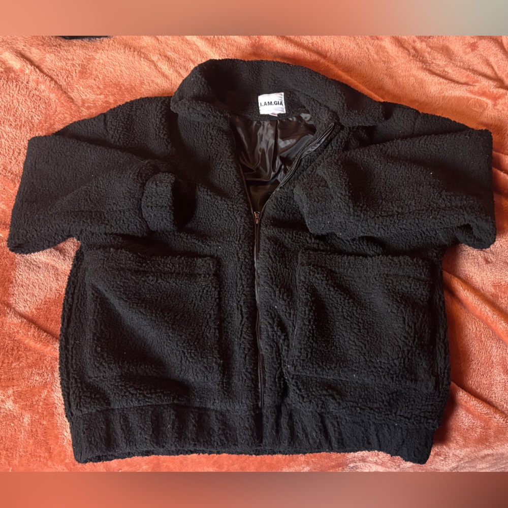 I.AM.GIA Black Puffer Jacket